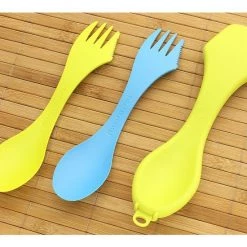 Light My Fire Sporks 'n Case Cyan and Lime