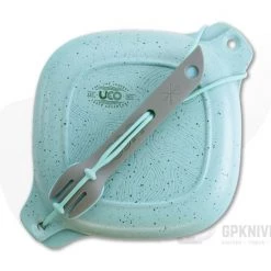 UCO Gear Five Piece Mess Kit Bamboo Elements Robin Egg