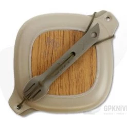 UCO Gear Five Piece Mess Kit Bamboo Elements Sandstone