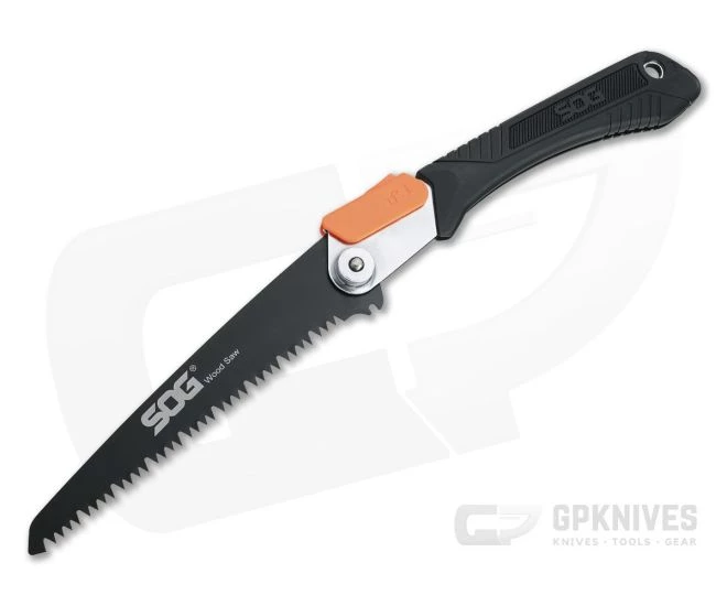 SOG Folding Saw Locking Wood Saw w/ Sheath F10N-CP