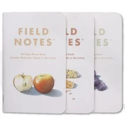 Field Notes Harvest Fall 2021 Pack B Ruled Dot Ledger Memo Notebook 3 Pack FNC-52B