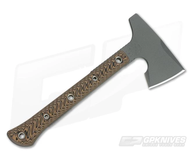RMJ Tactical Jenny Wren Hammer Pole Hyena Brown 80CrV2 Tomahawk - Image 3