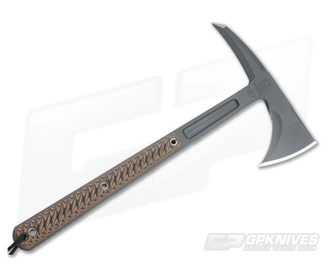 RMJ Tactical Kestrel Hyena Brown 4140 Tomahawk - Image 3