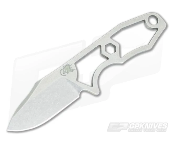 Hinderer Knives LP-1 S35VN Fixed Blade Neck Knife