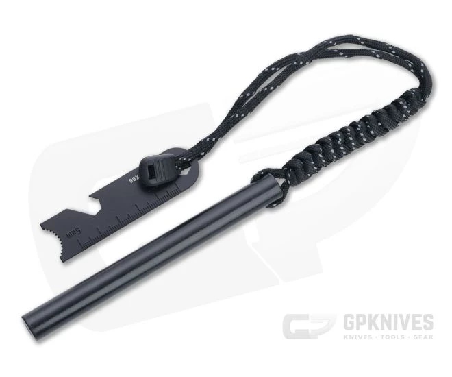 Maratac CountyComm Massive Ferrocerium Rod + Striker and Storage Vault