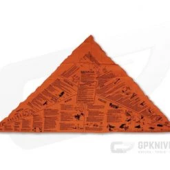 Survival Metrics Head for Survival Orange Triangular Bandana Cravat