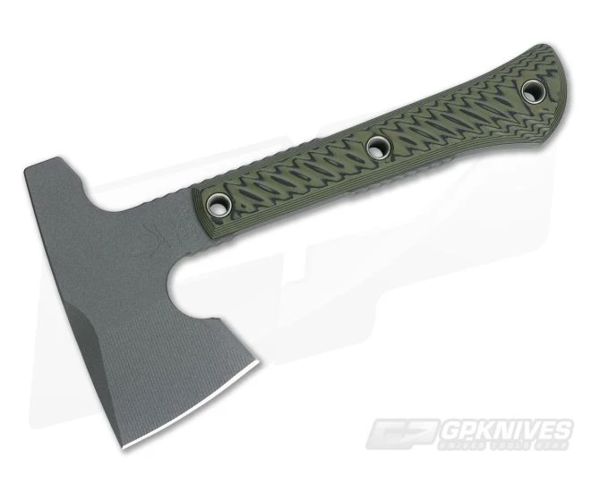 RMJ Tactical Mini Jenny Hammer Pole Dirty Olive 80CrV2 Tomahawk