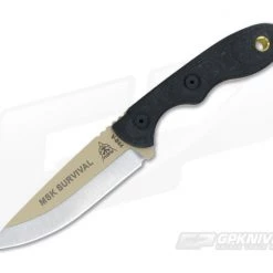 TOPS Knives Mini Scandi Survival Knife Coyote Tan