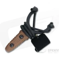 TOPS Mini Sling Tan Canvas Micarta Slingshot MSLI-01