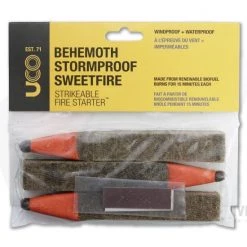 UCO Gear Behemoth Stormproof Sweetfire Strikeable Fire Starter - 3 Pack