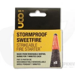 UCO Gear Stormproof Sweetfire Strikeable Fire Starter - 8 Pack