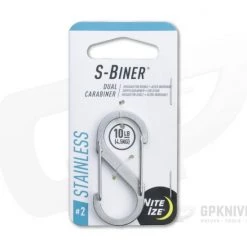 Nite Ize Innovation S-Biner #2 Stainless Steel