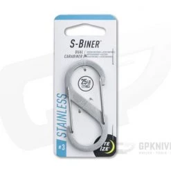 Nite Ize Innovation S-Biner #3 Stainless Steel