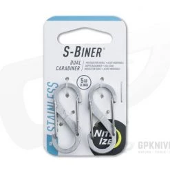 Nite Ize Innovation S-Biner #1 Stainless Steel Two Pack