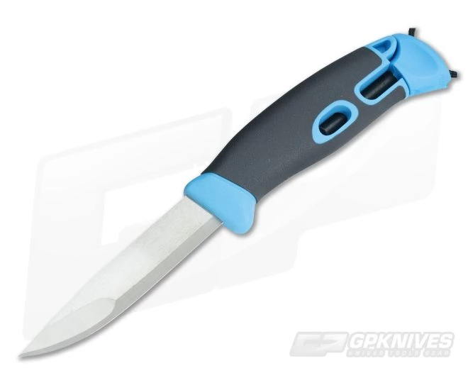 Light My Fire Mora FireKnife with Integral FireSteel Cyan