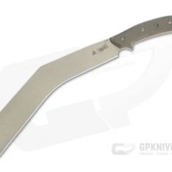 TOPS Knives Bestia Chopper Tactical Stone 1095 Canvas Micarta Fixed Blade