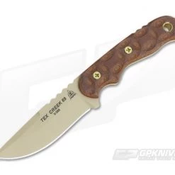 TOPS Tex Creek 69 Tan Blade Leather Sheath