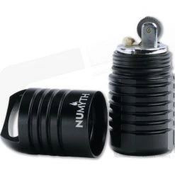 Numyth Tohil V2 Watertight Aluminum Peanut Lighter Black