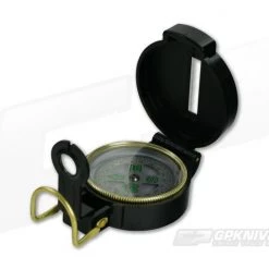 Ultimate Survival Gear Black Lensatic Compass