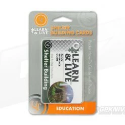 Ultimate Survival Gear Shelter Building Cards