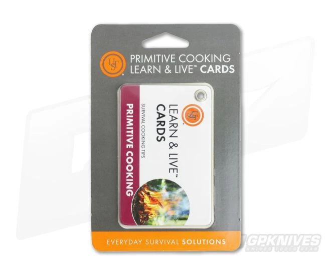 Ultimate Survival Gear Primitive Cooking Cards