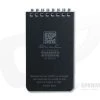 Rite In The Rain Warrior's Notebook 3" x 5" All-Weather Notebook Black