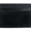 Yoder Leather Company Black Hippo Clip Wallet