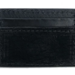 Yoder Leather Company Black Hippo Clip Wallet