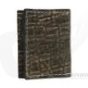 Yoder Leather Company Treebark Elephant Trifold Wallet