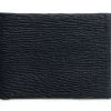 Yoder Leather Company Black Shark Regular ID Window Bifold Wallet